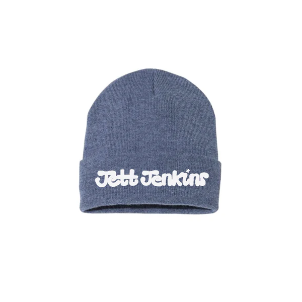 Jett Jenkins - Navy Logo Beanie