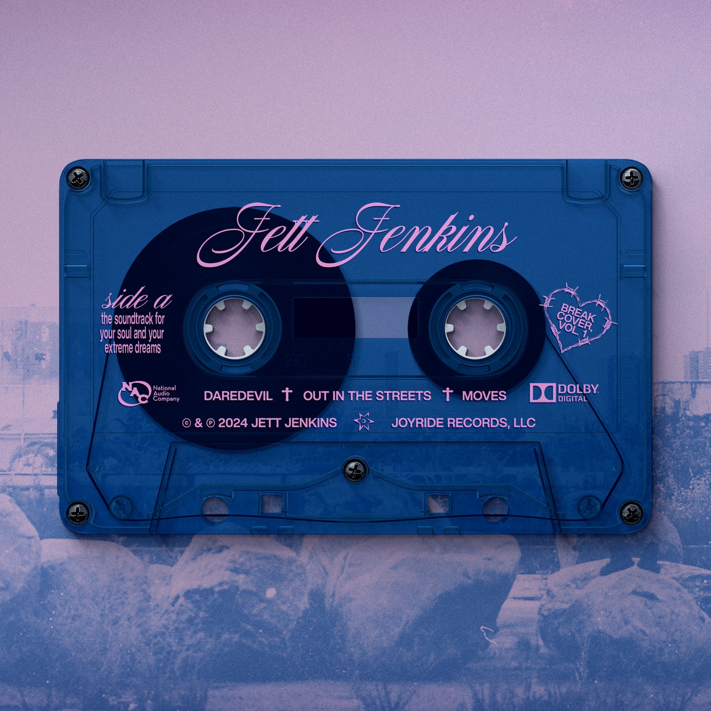 Jett Jenkins - Break Cover Vol. 1 Cassette