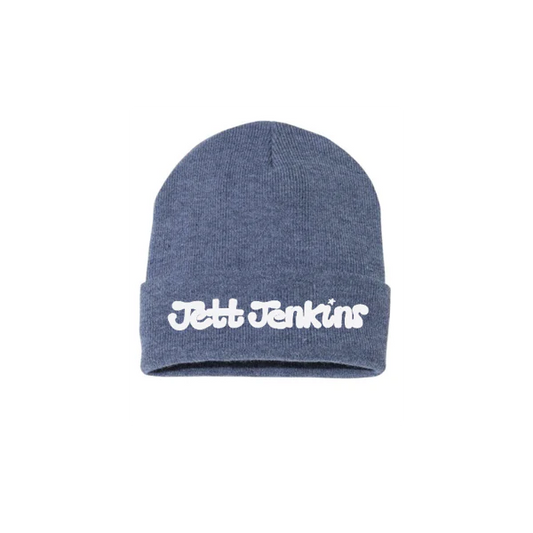 Jett Jenkins - Navy Logo Beanie