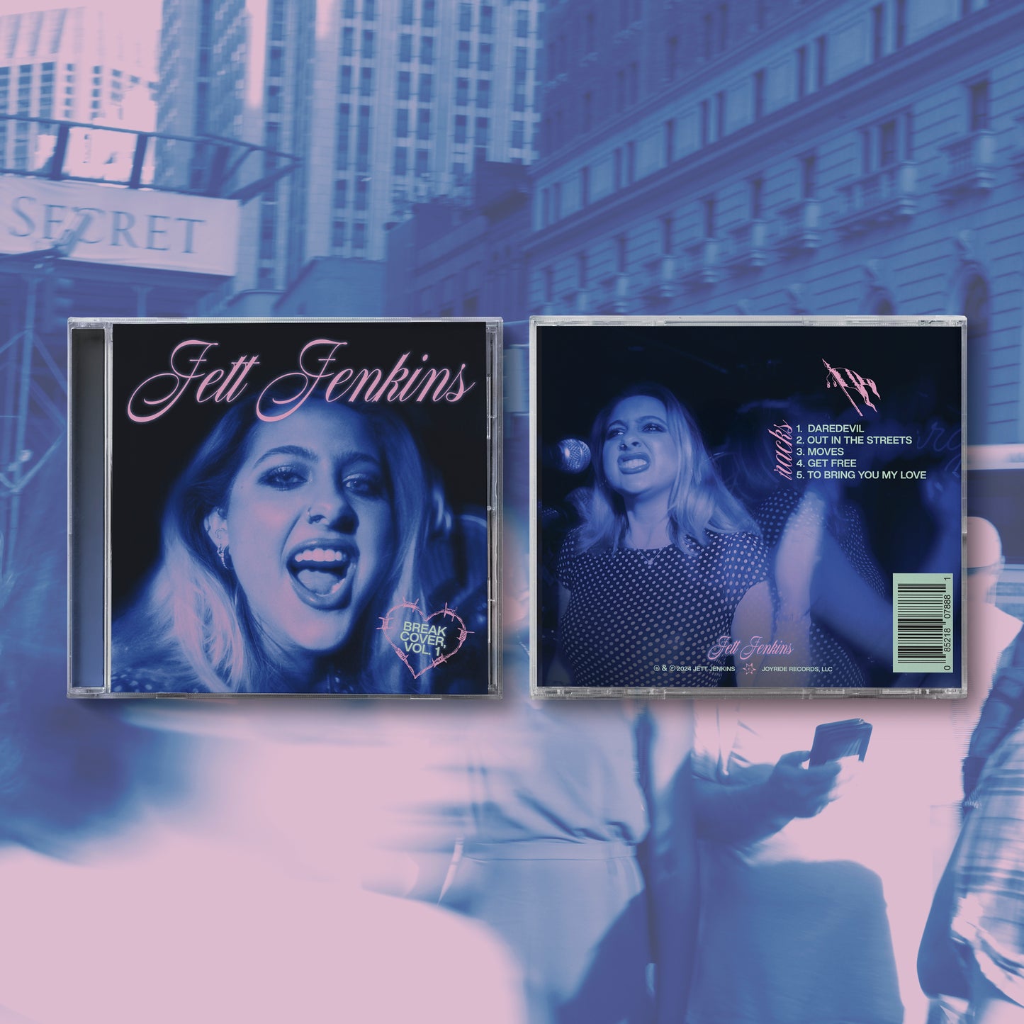Jett Jenkins - Break Cover Vol. 1 CD