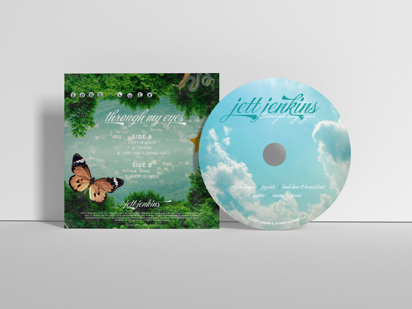 Jett Jenkins - Through My Eyes Autographed CD