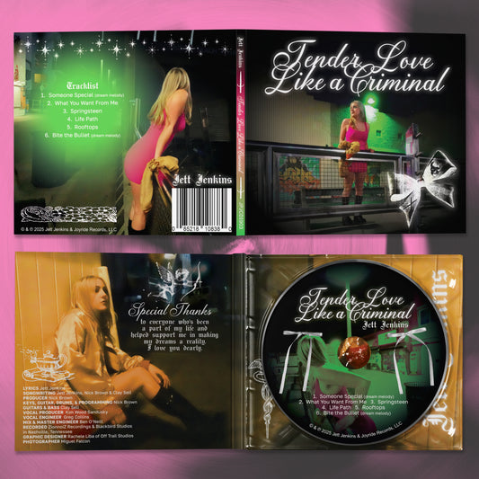 Jett Jenkins - Tender Love Like A Criminal CD